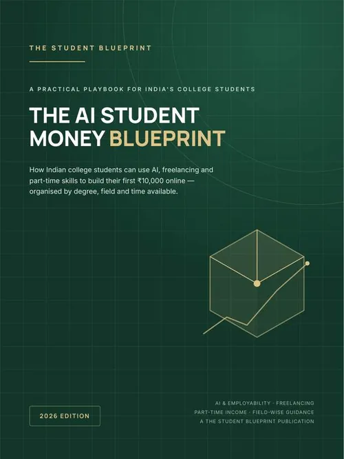 The AI Student Money Blueprint 2026 Edition ebook cover